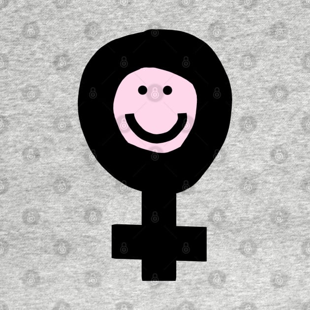 Female Smile for a Minimal Feminist by ellenhenryart